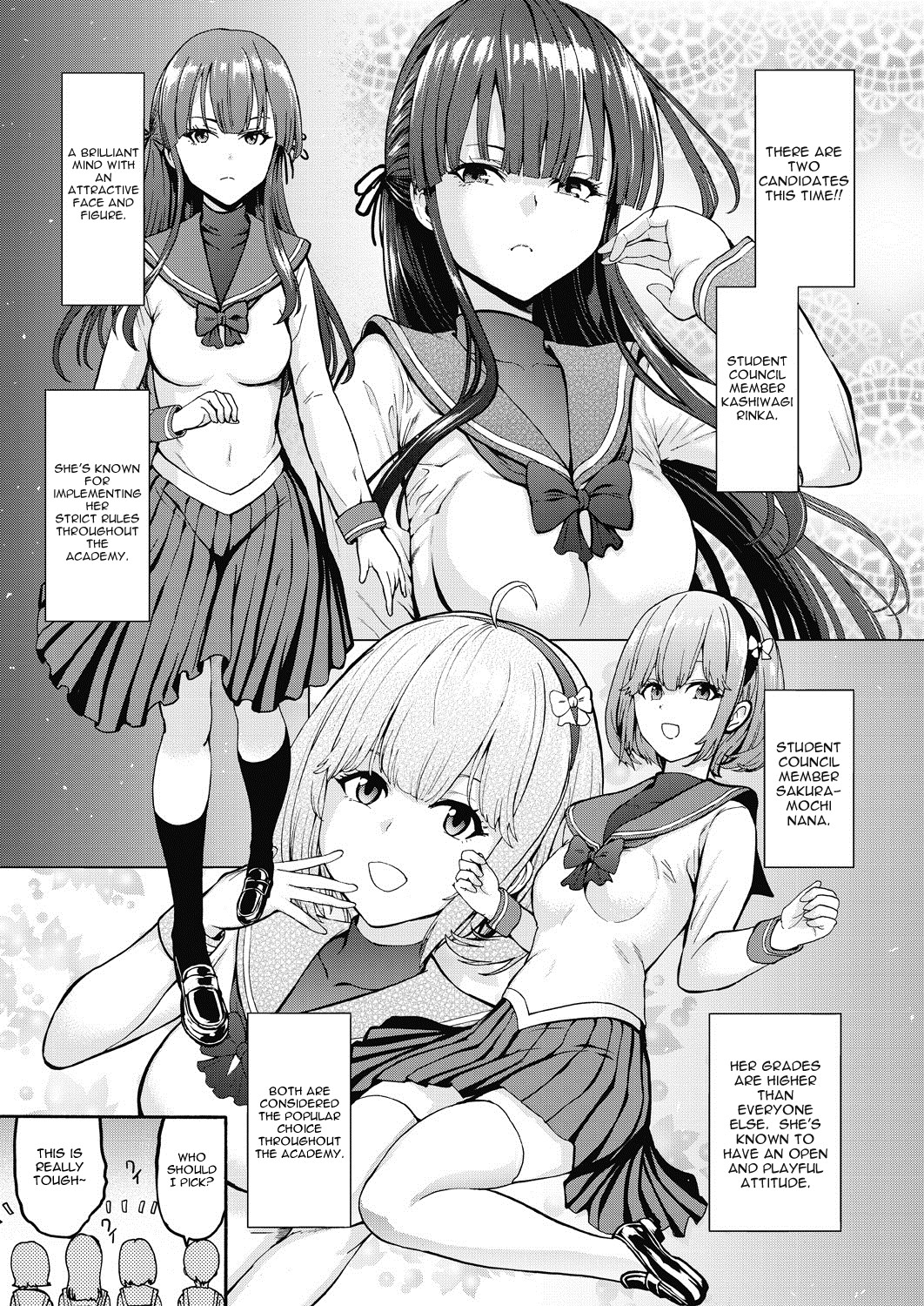 Hentai Manga Comic-Student Council President The Dark Side Ch. 1-Read-7